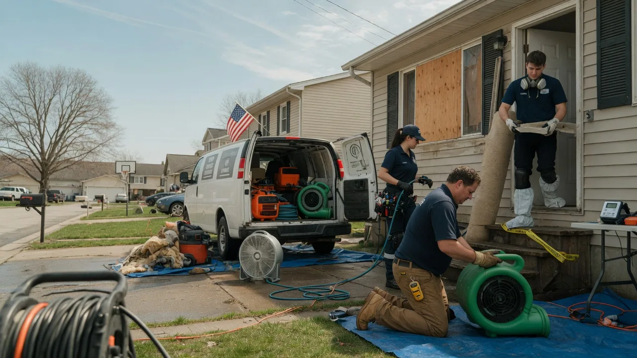 Water Damage Restoration in Bloomery, WV near me